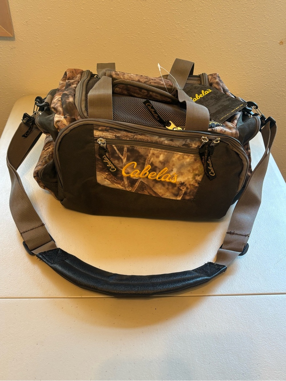 Cabela's Brown Camo Gear Bag